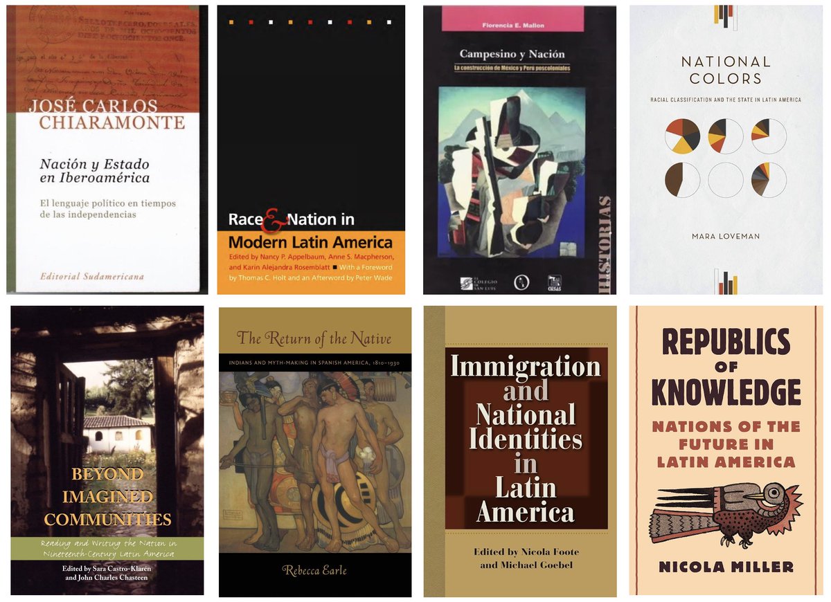 Naciones en América Latina

Hoy, en mi clase sobre América Latina, abordamos el tema de las naciones y su construcción. Hago hincapié en que las naciones no se construyen de una vez por todas - son objeto de controversia y reconfiguración.

Estos son algunos libros sobre el tema.