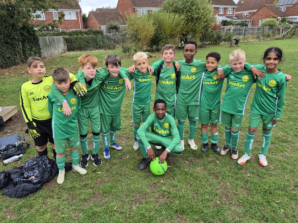 Well done, in their first match of the season, to our yr 5 football team for their hard efforts in an amazing match against Scott Primary..6-1 down at one point they fought back to draw 7-7!! our goals from David x4👏, Roman x2 &amp; Owen.Congratulations to David, GGA player of match