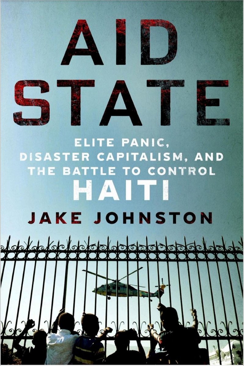 ashiabiz's tweet image. #RecommendedBook by B. Graulau. 
#AidStateBook -Elite Panic, Disaster #Capitalism &amp;amp; the Battle to control #Haiti