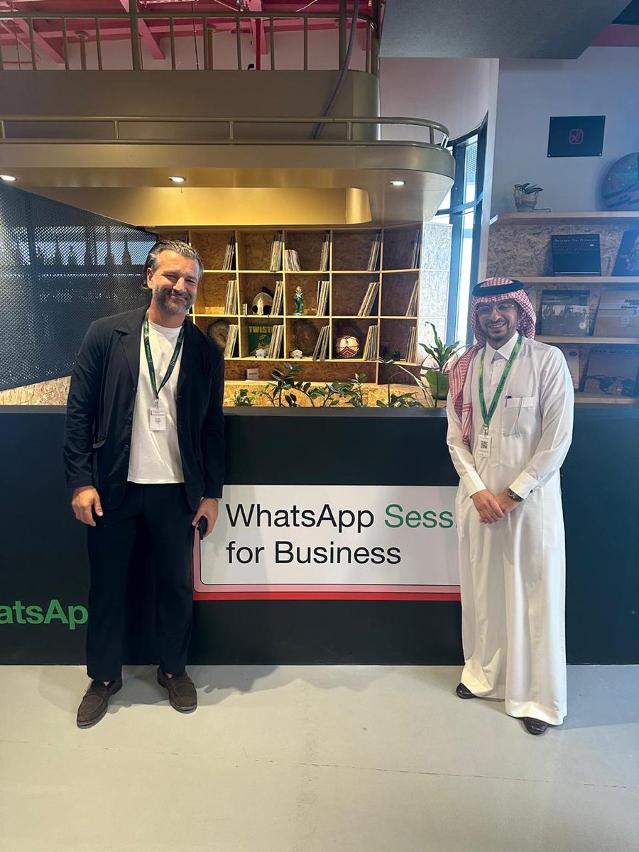 سعدنا بحضور حدث Meta في الرياض
وجودنا في هذا الحدث المهم يرسخ شراكتنا مع Meta ويعكس التزامنا الدائم بتقديم أفضل الحلول التي تواكب  تطلعات السوق السعودي والإقليمي.

كان اللقاء فرصة لتعزيز التعاون مع شركائنا الحاليين، وبناء علاقات جديدة تدفعنا جميعًا نحو إنجازات أكبر.

 نؤمن أن