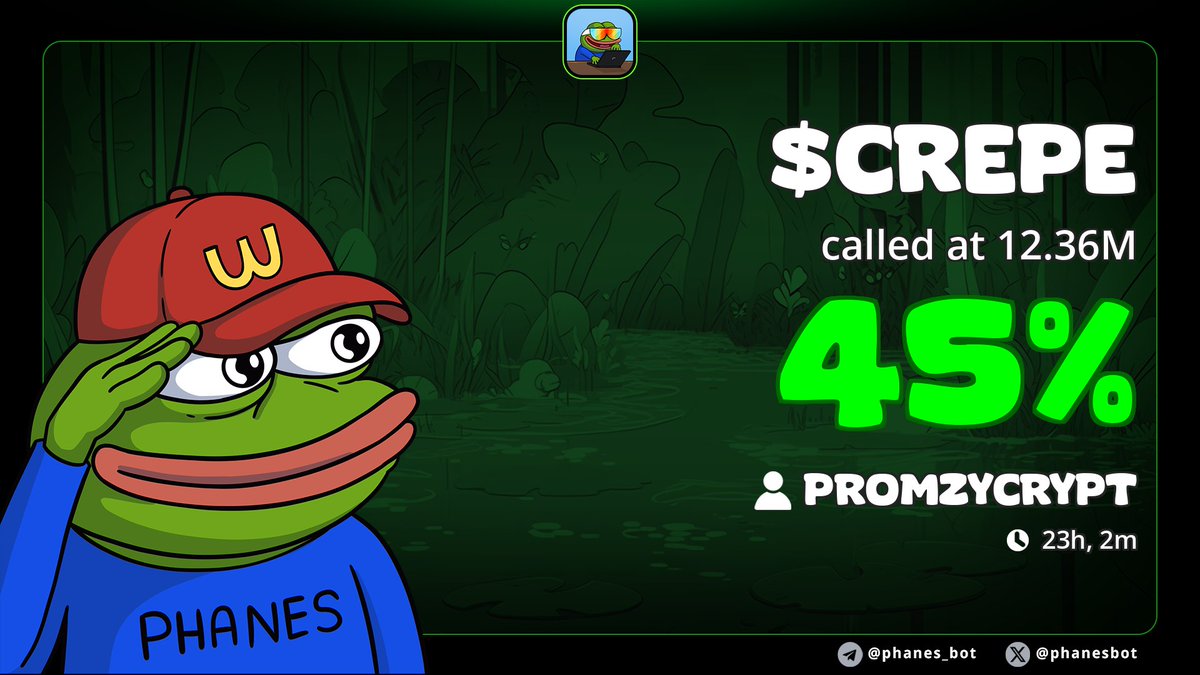 PromzyBest's tweet image. Never too late 💯🔥

$crepe