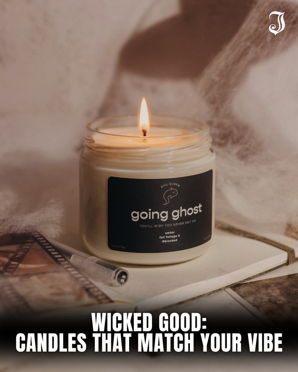 Inkedmag's tweet image. NO basic candles allowed. 🤘🖤 Inked-approved picks that are bold, moody, and unapologetically wicked. Visit inkedmag.com/culture/wicked… to shop the lineup.⁠