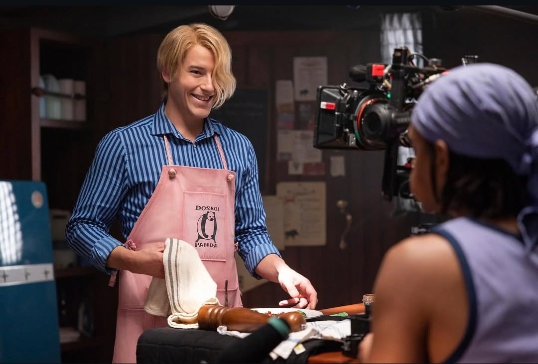 Taz as Sanji on the OPLA's Set❤️ 
#OPLA #ONEPIECE #Sanji