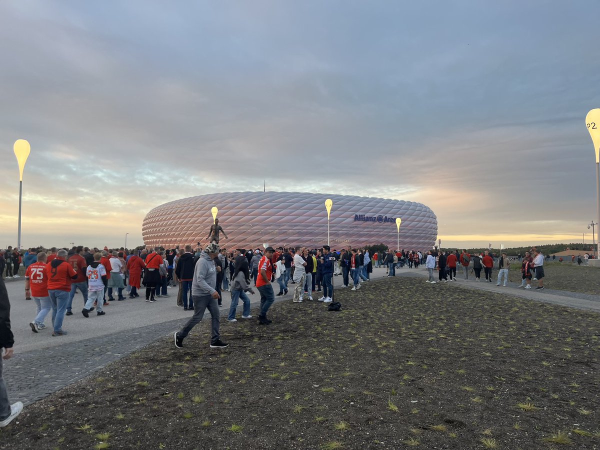 At Chelsea’s first Champions League game in over two years, at a venue the Blues first won the competition in 2012.