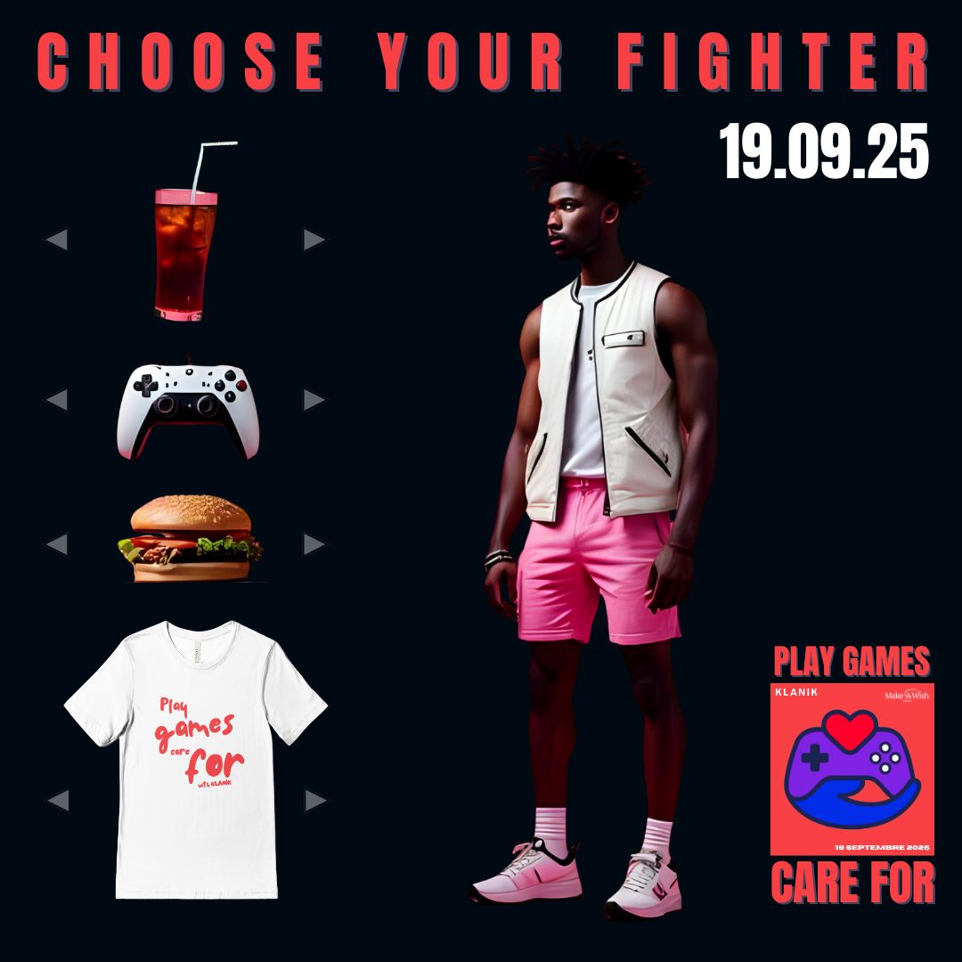 La boutique est ouverte ! Commandez dès à présent votre t-shirt collector et soutenez dès maintenant l'évènement ! 

boutique.osports.fr/klanik-esport/