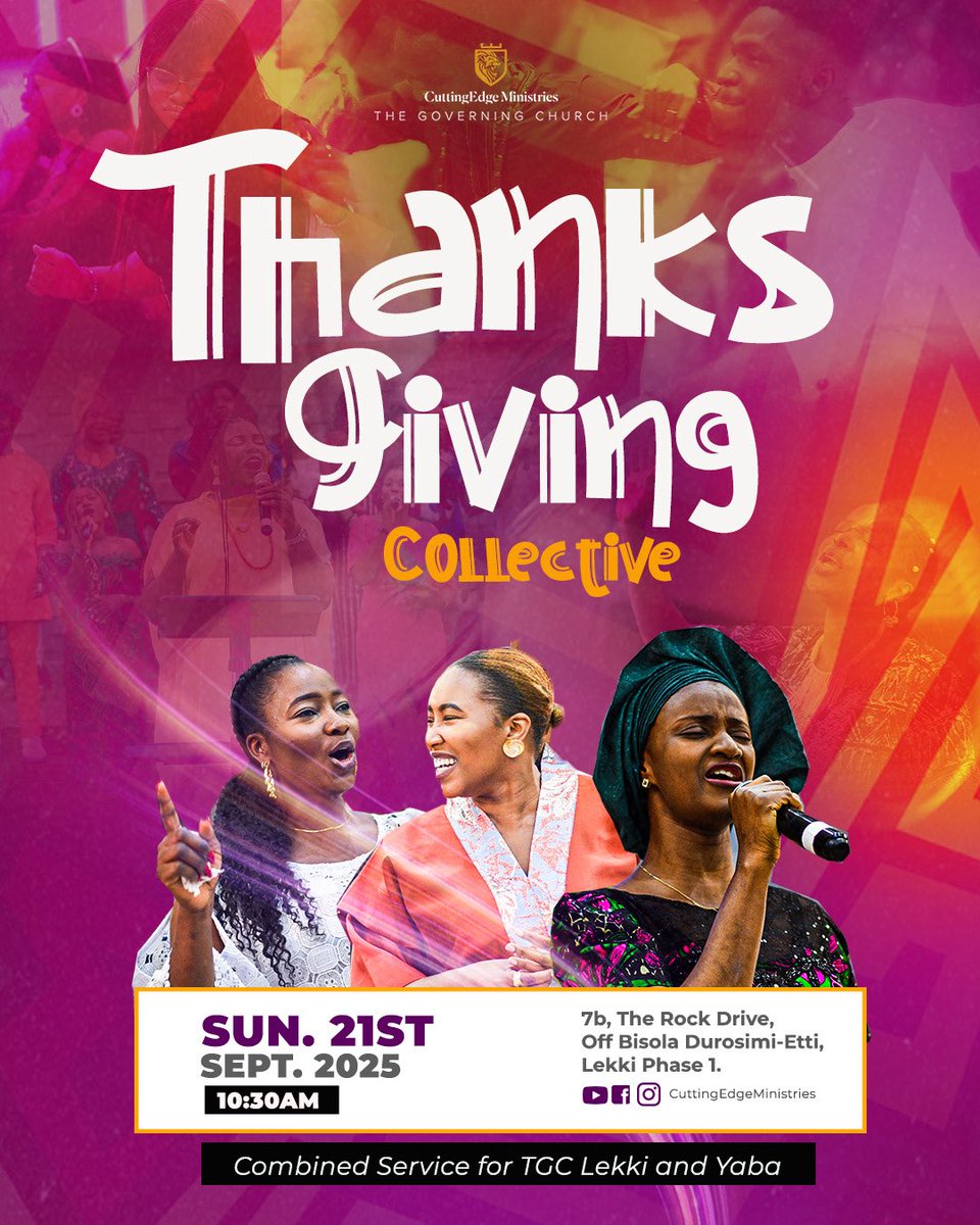 More than we could ever ask or think, the Lord has done!

Has He declared it? Yes!
Has He done it? Yes!
Much more than we ask!

Join us this Sunday as we wrap up our last quarterly prayer and fasting for the year. It's indeed a year of Jubilee!

More info on the banner 👇🏽