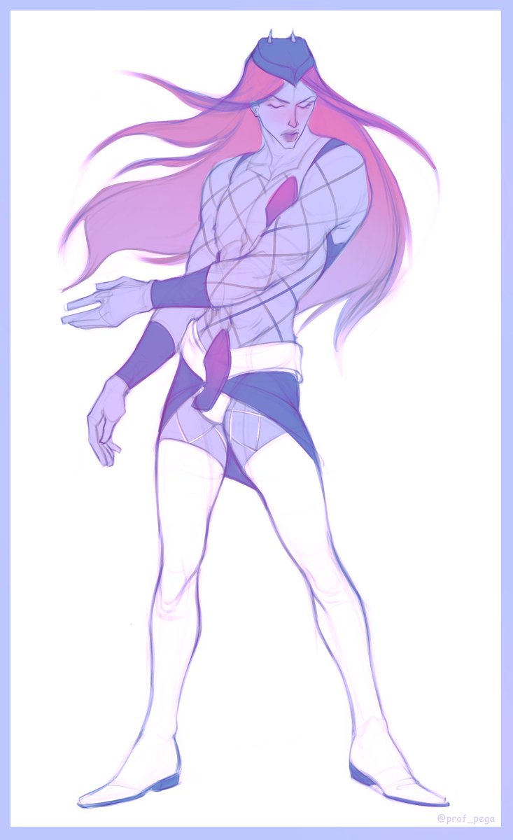 prof_pega's tweet photo. pose practice

#JJBA #jjbafanart #narcisoanasui https://t.co/W2jUcF77w1