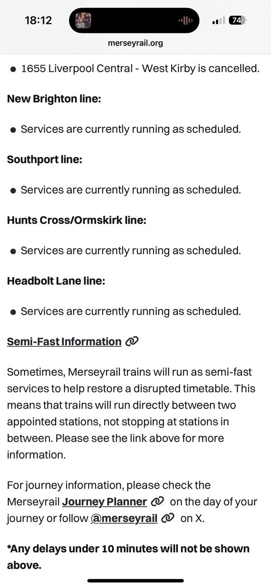 CharlieIDIC's tweet image. There’s no explanation for the cancellation and lates on Headbolt lane.  I got in late this morning because of trains and now there’s an issue going home
