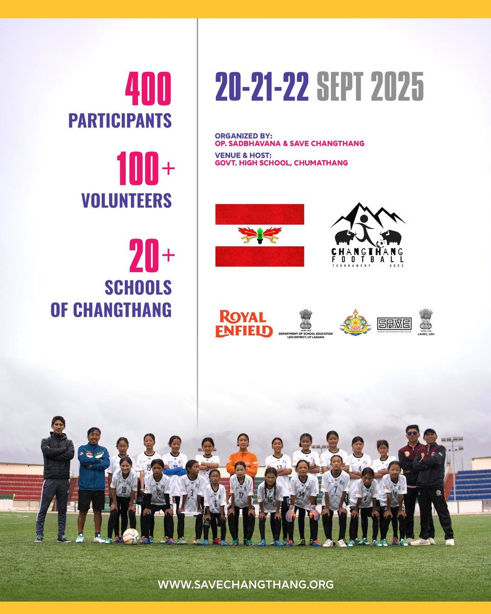 Save Changthang Official tweet media