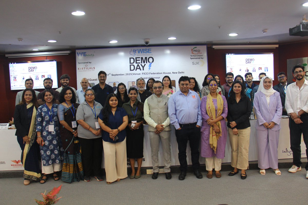 🌟 Celebrating the success of WISE Demo Day 2025 🎉

Innovation met opportunity as women-led startups 🚀, investors 💡 &amp; ecosystem enablers 🌍 came together to shape the future of entrepreneurship. 💪✨

#WISEDemoDay #EmpowerHer #WomenInBusiness