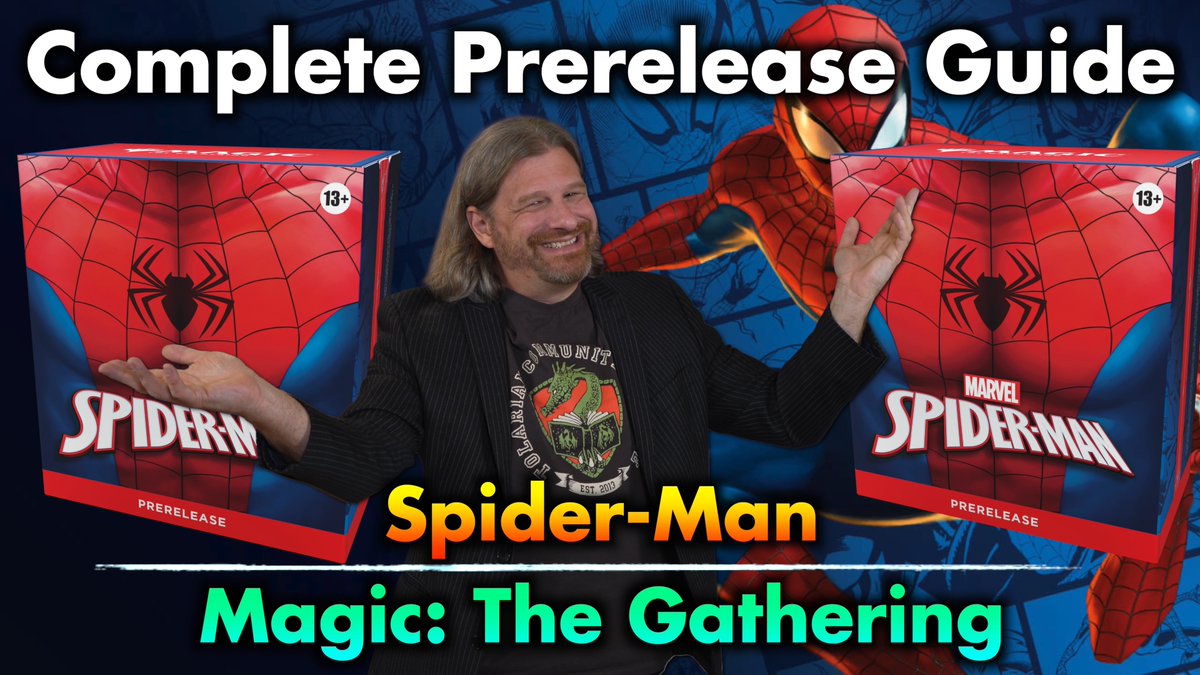 The Complete Guide To Spider-Man Prerelease: youtu.be/ivVw5qGLAl8

#MAgicTheGathering