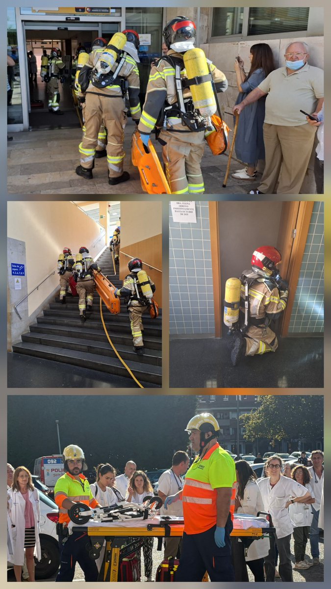 Hoy celebramos en el Centro de Salud El Llano un simulacro de emergencias 👩‍🚒🚑👮
Contamos con la participación de los Bomberos del Ayuntamiento de Gijón, la Policía Local y el SAMU, en una jornada de entrenamiento que refuerza la seguridad y coordinación de nuestros equipos.
Nos