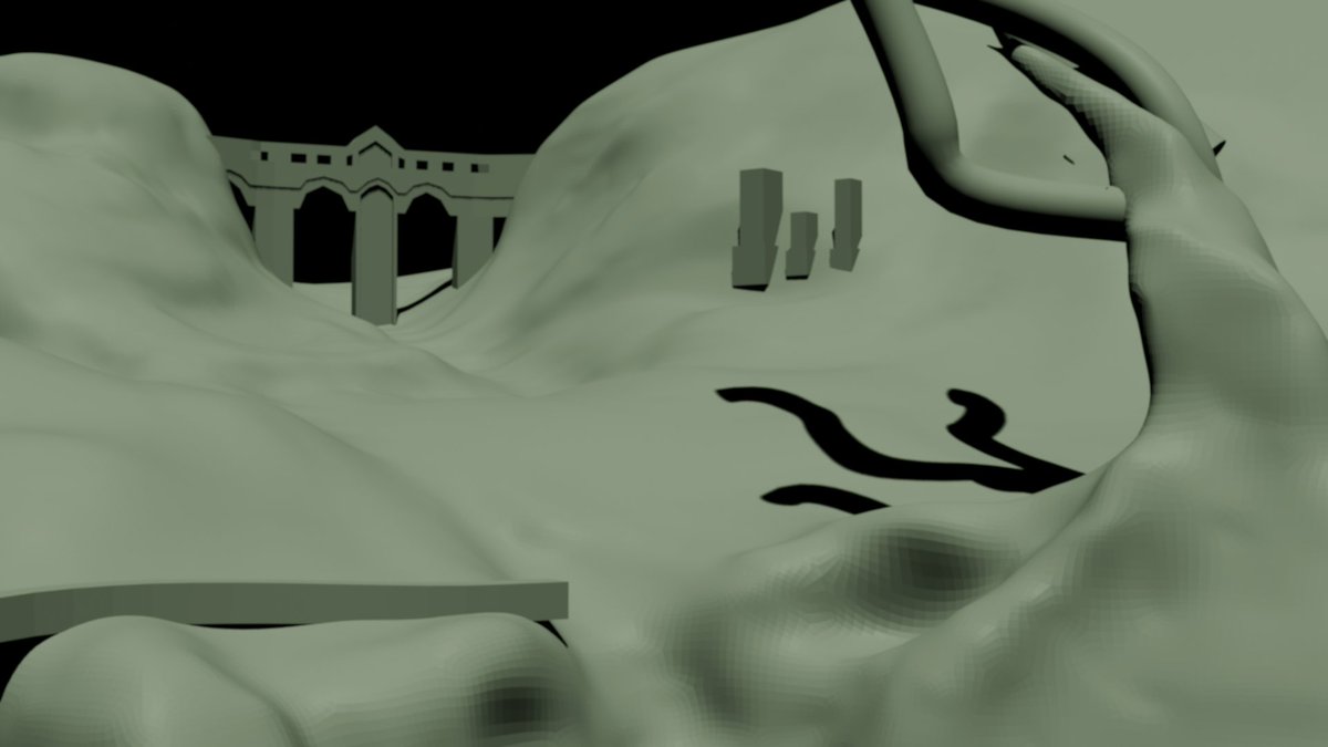 I want to create a series of illustrations of a guy walking down the road.

I should document the process more often. It all started with a sketch on paper and a 3D composition sketch.

#illustration #landscape #art