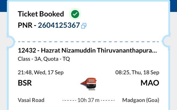 loransunil's tweet photo. @IRCTCofficial After 9.00 pm my rajdhani booking was made from Vasai road we were told by the Tc that after 9.00 the panty is closed and we don't get food . We were shocked as no information was given on the site while booking the ticket that the food won't available after 9.00pm https://t.co/MSVdDb7XAp