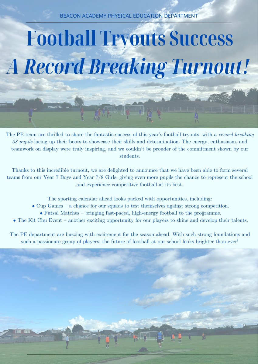 Beacon Academy PE tweet media