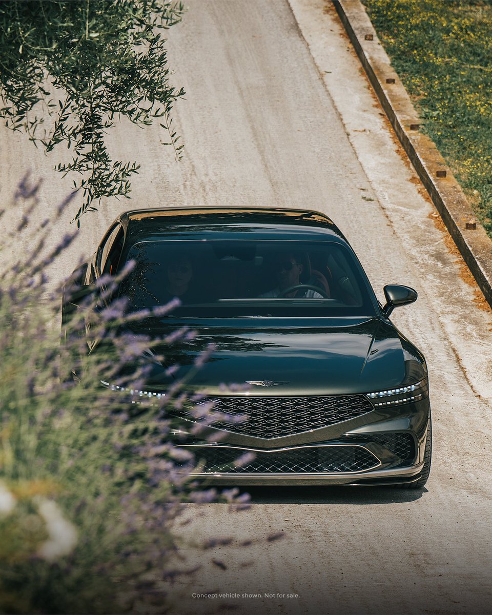 GenesisUSA's tweet photo. The Italian-inspired X Gran Coupe Concept is the ultimate touring car. Where would you drive it? https://t.co/OI04Zz73bD