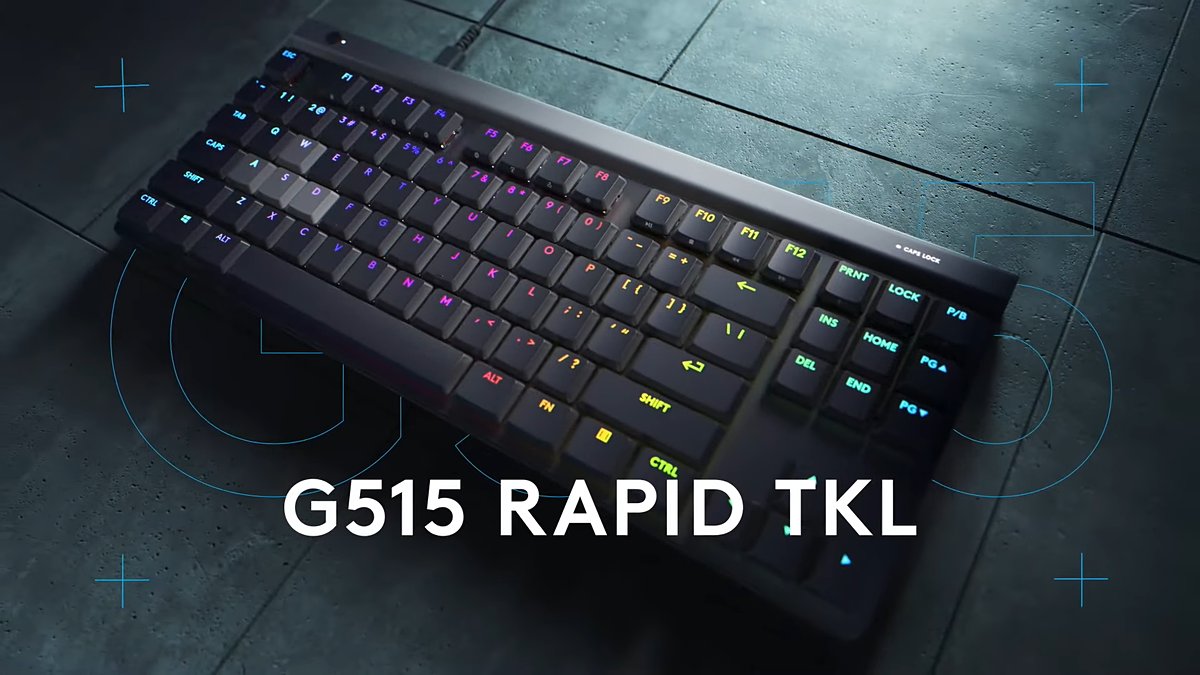 game_watch's tweet image. Logitech G、初のロープロファイル×ラピッドトリガー対応ゲーミングキーボード「G515 RAPID TKL」発表! game.watch.impress.co.jp/docs/news/2048… #LogitechG #G515