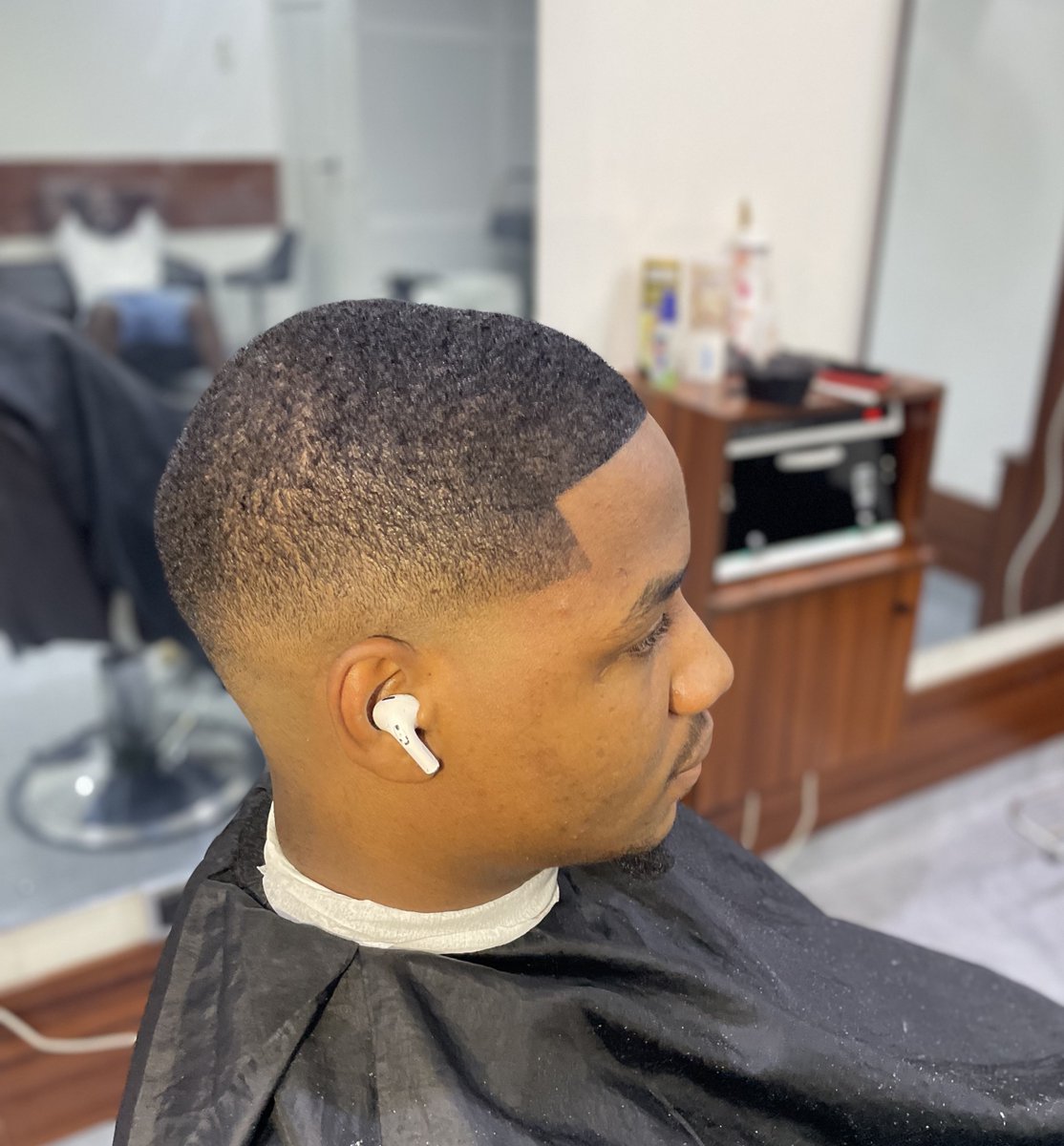 My barber cooked!😩❤️