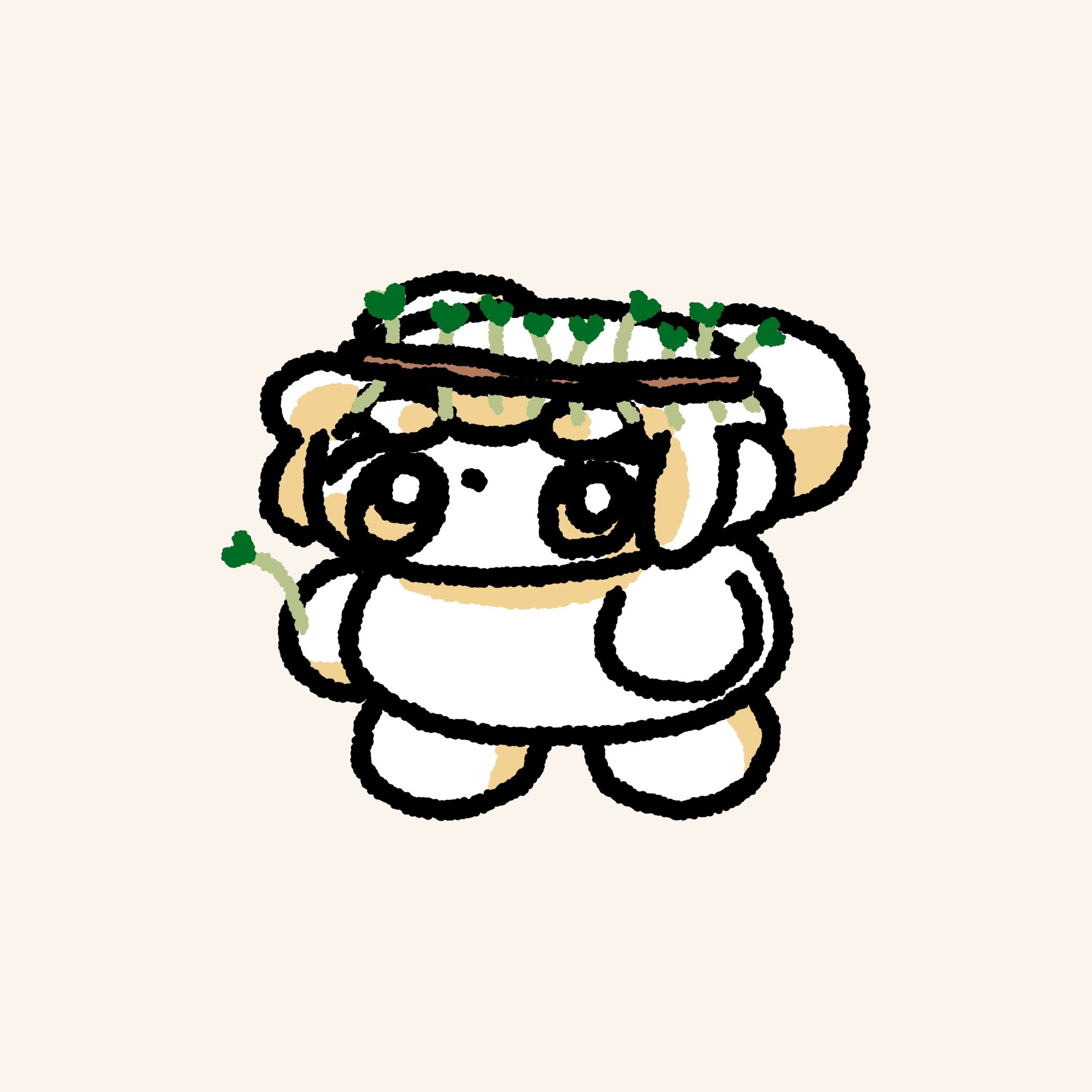 おもちエイリアン お友達BIGぬいぐるみ カメ 0824 おもち