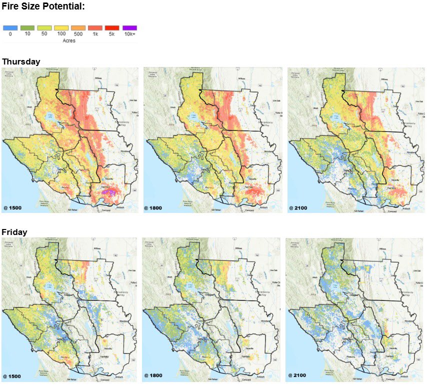 CAL FIRE LNU tweet media