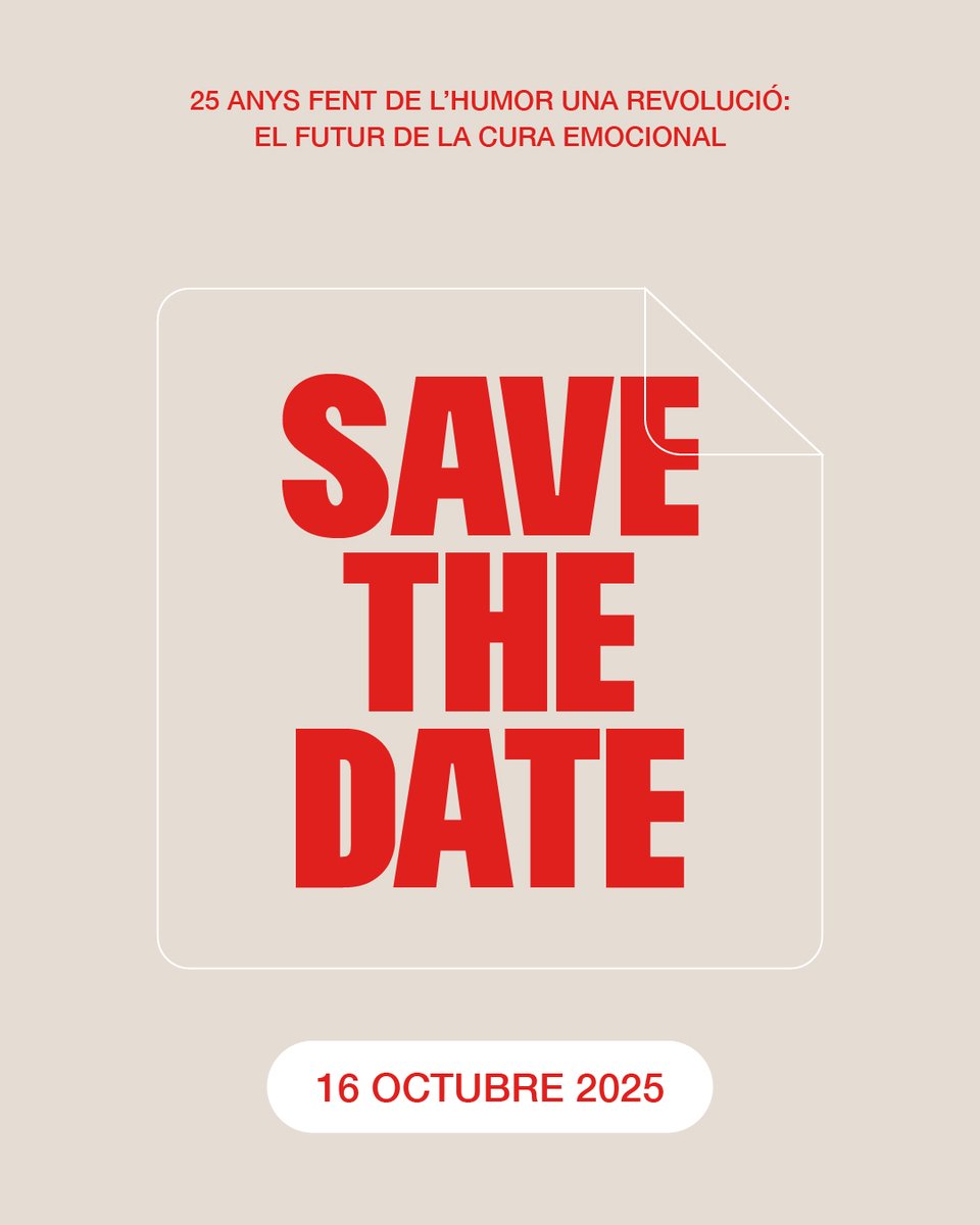 Pallapupas's tweet photo. 🎈  Aquest aniversari és un agraïment a totes les persones que heu format part d’aquest viatge. I també una reafirmació del nostre compromís: posar la cura emocional al centre del sistema sanitari.

Save the date i vine a celebrar-ho amb nosaltres! https://t.co/869178vzlZ