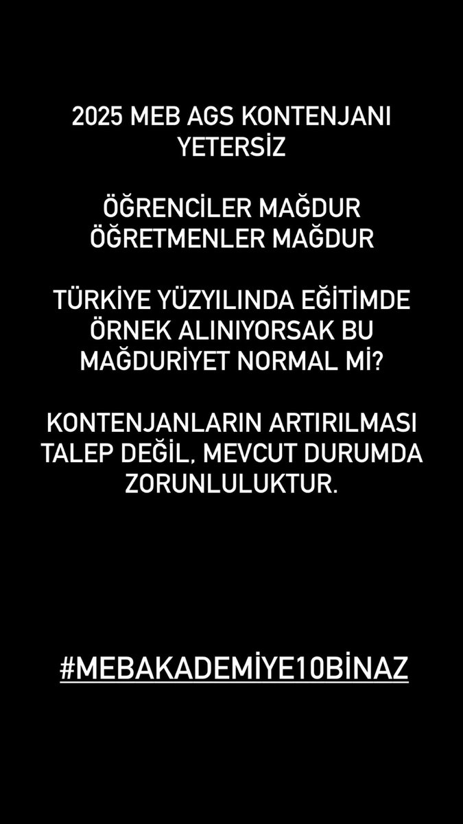 Dönem ortasında sistem değişti, aylarca belirsizlikte çalıştık. Üstüne 10 bin sayısı ve aylarca bekletilme mağduriyeti yaşıyoruz. 80 bin üzerinde ücretli öğretmen varken; #MebAkademiye10BinAz 
<a href="/Yusuf__Tekin/">Yusuf Tekin</a> <a href="/M_E_Akademisi/">Millî Eğitim Akademisi Başkanlığı</a> <a href="/caglarcilara/">Çağlar Cilara</a> <a href="/selvergozuacik/">selver gozuacik</a> <a href="/kubrapc/">kübra par</a>