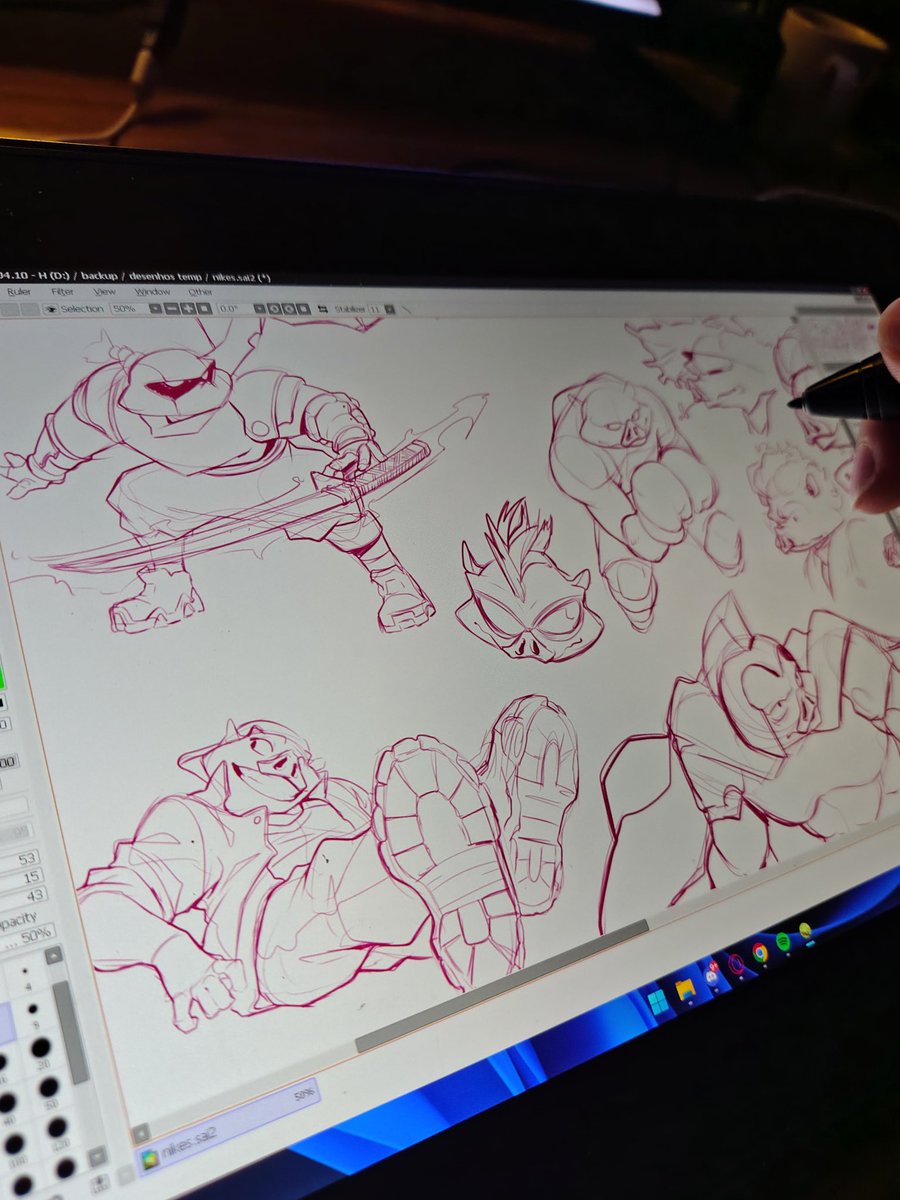 Felipe Mello DT (@felipemellodt) on Twitter photo I'm very happy to have the opportunity to make this comic with my friends at <a href="/AOW_Studios/">AOW Studios</a> for <a href="/NikePig_ADA/">NikePig</a>.
I thank <a href="/Warrr9A/">VictorWarrr</a> for the opportunity to be part of this project and <a href="/hydramt1/">hidra_mt 🩹</a> for helping with the designs.
Here are some of the character concepts I created.
🎇🎇 I'm very happy to have the opportunity to make this comic with my friends at <a href="/AOW_Studios/">AOW Studios</a> for <a href="/NikePig_ADA/">NikePig</a>.
I thank <a href="/Warrr9A/">VictorWarrr</a> for the opportunity to be part of this project and <a href="/hydramt1/">hidra_mt 🩹</a> for helping with the designs.
Here are some of the character concepts I created.
🎇🎇