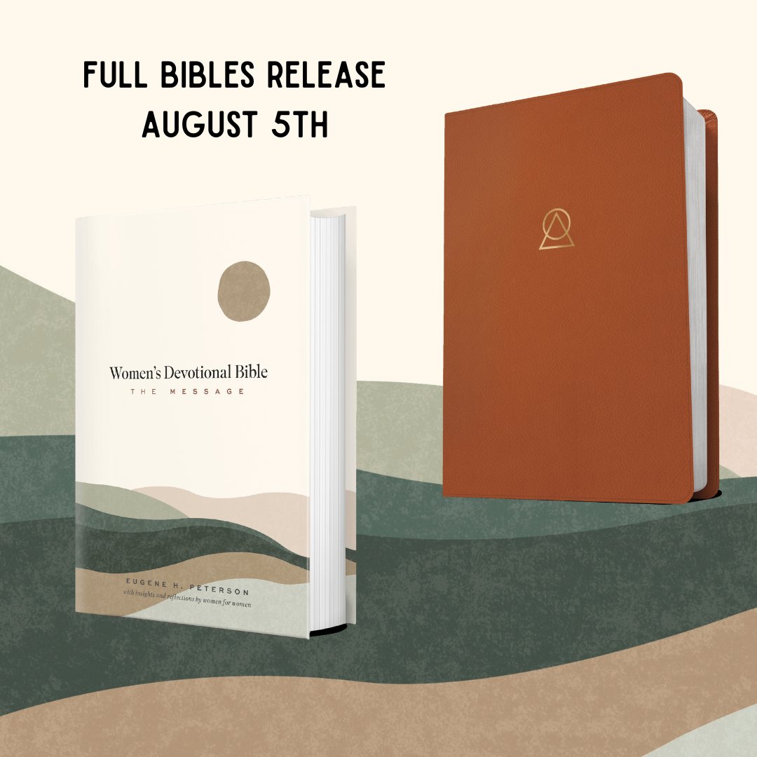 📖 For readers unsatisfied with superficial treatment of the Bible &amp; the women in its pages…

The Message Devotional Bible for Women is here 🙌 Featuring 320 devotionals by women, incl. our own Lisa Rodriguez-Watson.

Available now via <a href="/NavPress/">NavPress</a>.