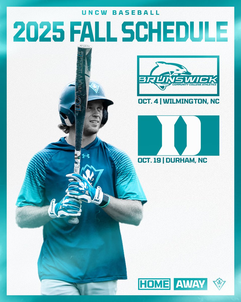 UNCW Baseball (@uncwbaseball) on Twitter photo fall ball schedule! ⚾️
#SeahawkBaseball fall ball schedule! ⚾️
#SeahawkBaseball