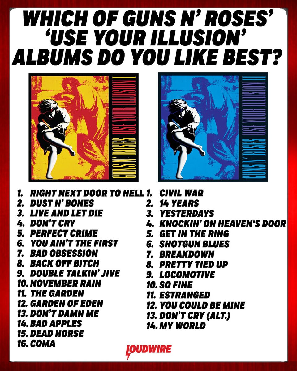 Loudwire's tweet photo. Both came out on this day (Sept. 17) in 1991 🤓 https://t.co/3wHZ3sNPGC