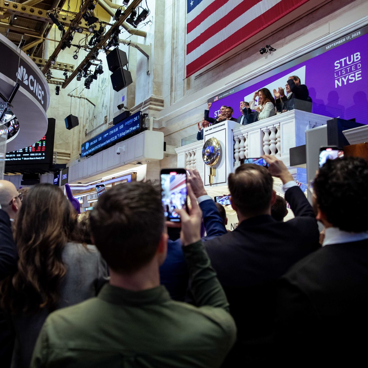 NYSE's tweet image. From concerts to capital markets, @StubHub&apos;s all about access. With a global footprint in 200+ countries, the largest secondary ticketing marketplace in the world goes public on NYSE. $STUB