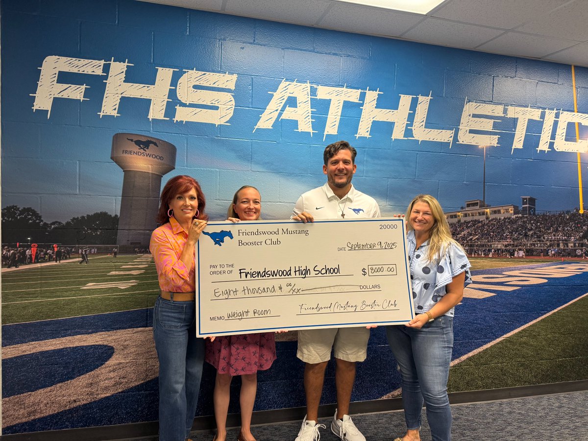 Mustangs Booster Club tweet media