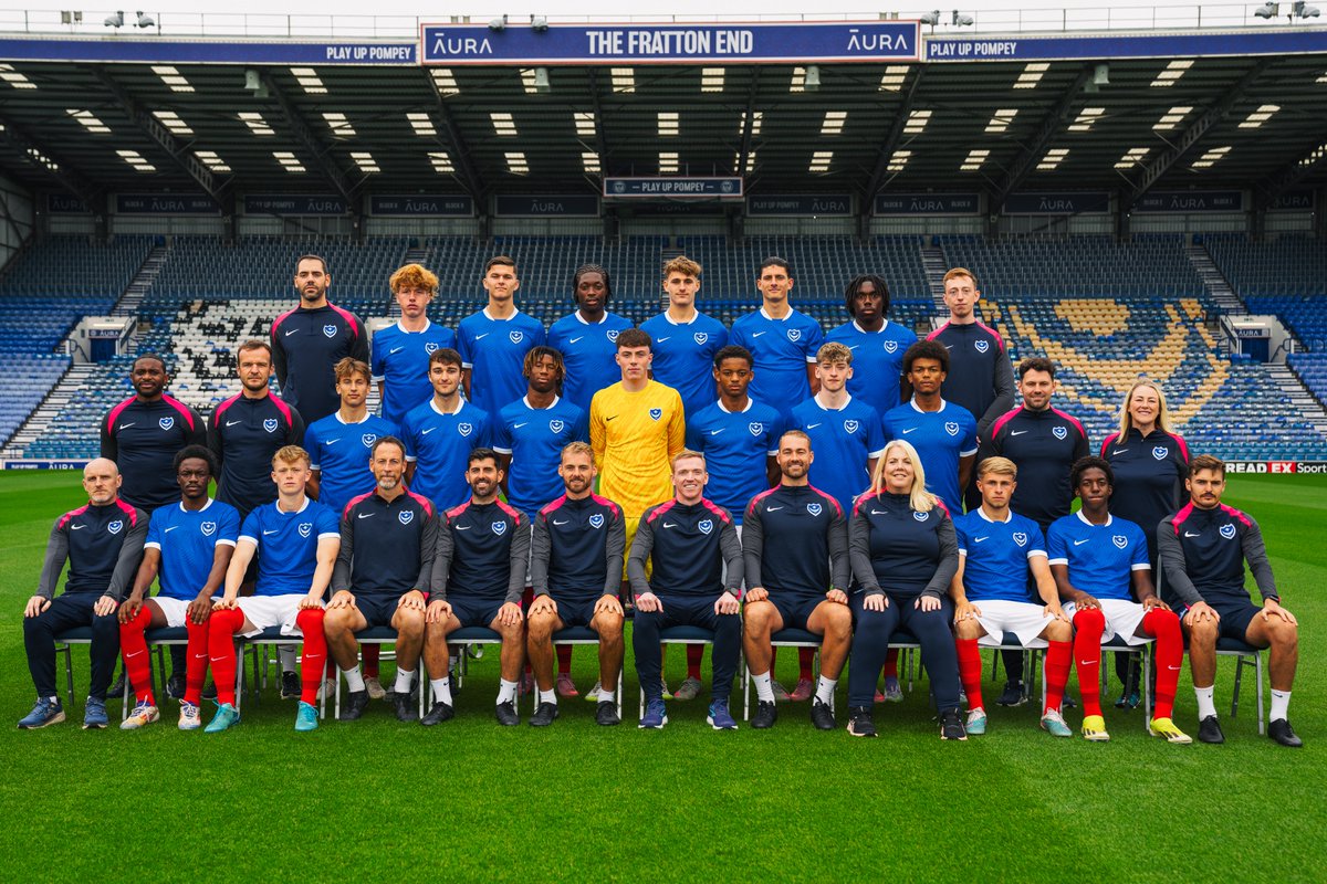 PompeyAcademy's tweet photo. 🔵 Your 2025/26 #Pompey Academy 🔵 https://t.co/abQZ5H74mr