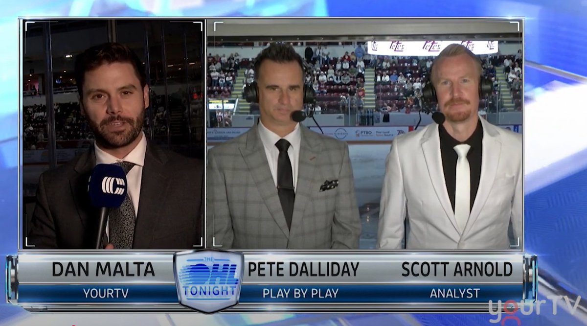 The OHL Tonight is back on <a href="/yourtvptbo/">yourTV Peterborough</a> Home and away coverage of the @ohlpetes <a href="/PetesOHLhockey/">Peterborough Petes</a> produced exclusively by your #trulylocaltelevison station. Join <a href="/petedalliday/">Pete Dalliday</a>, <a href="/danfromcanada/">Dan Malta</a> and <a href="/ScottArnold12/">Scott Arnold</a> for all the action live on #yourtv a service of <a href="/cogeco/">Cogeco</a>