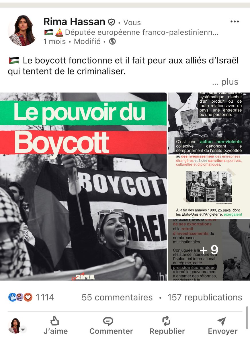 RimaHas's tweet photo. Sur #linkedin mes posts sont également #shadowban depuis + d’un mois 👇 mes posts au minimum généraient plusieurs centaines d’interactions https://t.co/tTkS6ru5S3