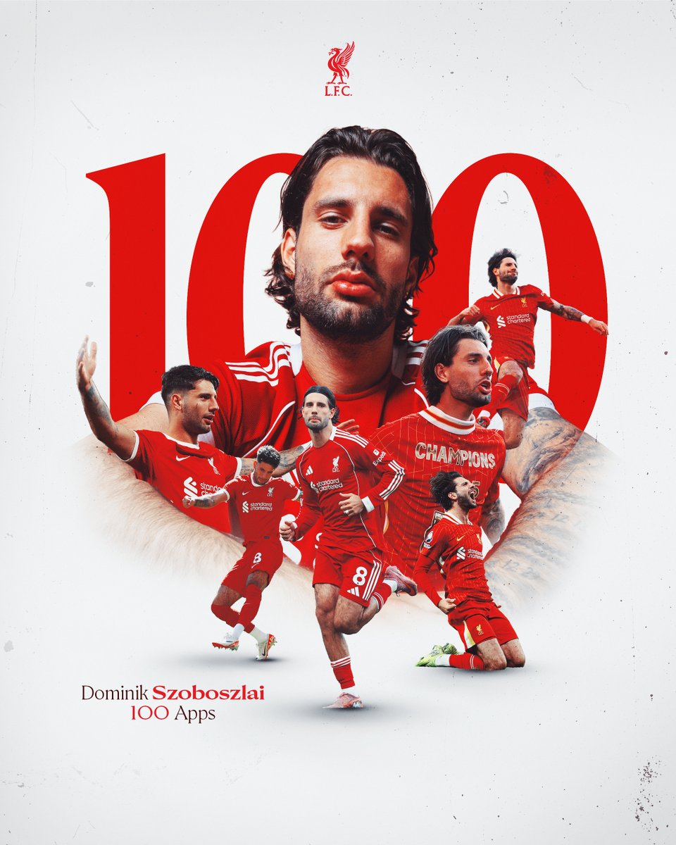 100 Reds appearances for Dom 👌