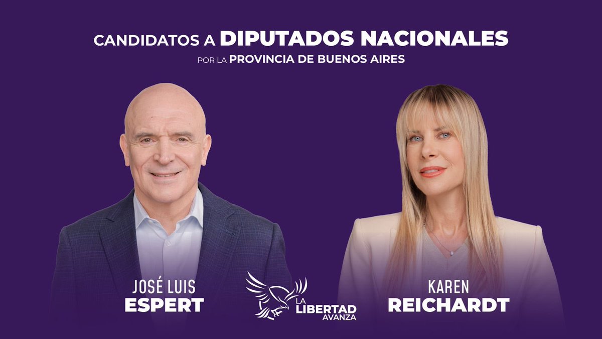 lla.primeraseccion (@llaprimerasecc) on Twitter photo No aflojemos, que el esfuerzo valga la pena. Este 26 de octubre La Libertad Avanza o Argentina retrocede.
<a href="/JMilei/">Javier Milei</a> <a href="/KarinaMileiOk/">Karina Milei</a> <a href="/SPareja_/">Sebastián Pareja</a> <a href="/AndreaFVera_/">Andrea Vera</a> <a href="/LLAenPBA/">Alianza La Libertad Avanza - PBA</a> No aflojemos, que el esfuerzo valga la pena. Este 26 de octubre La Libertad Avanza o Argentina retrocede.
<a href="/JMilei/">Javier Milei</a> <a href="/KarinaMileiOk/">Karina Milei</a> <a href="/SPareja_/">Sebastián Pareja</a> <a href="/AndreaFVera_/">Andrea Vera</a> <a href="/LLAenPBA/">Alianza La Libertad Avanza - PBA</a>