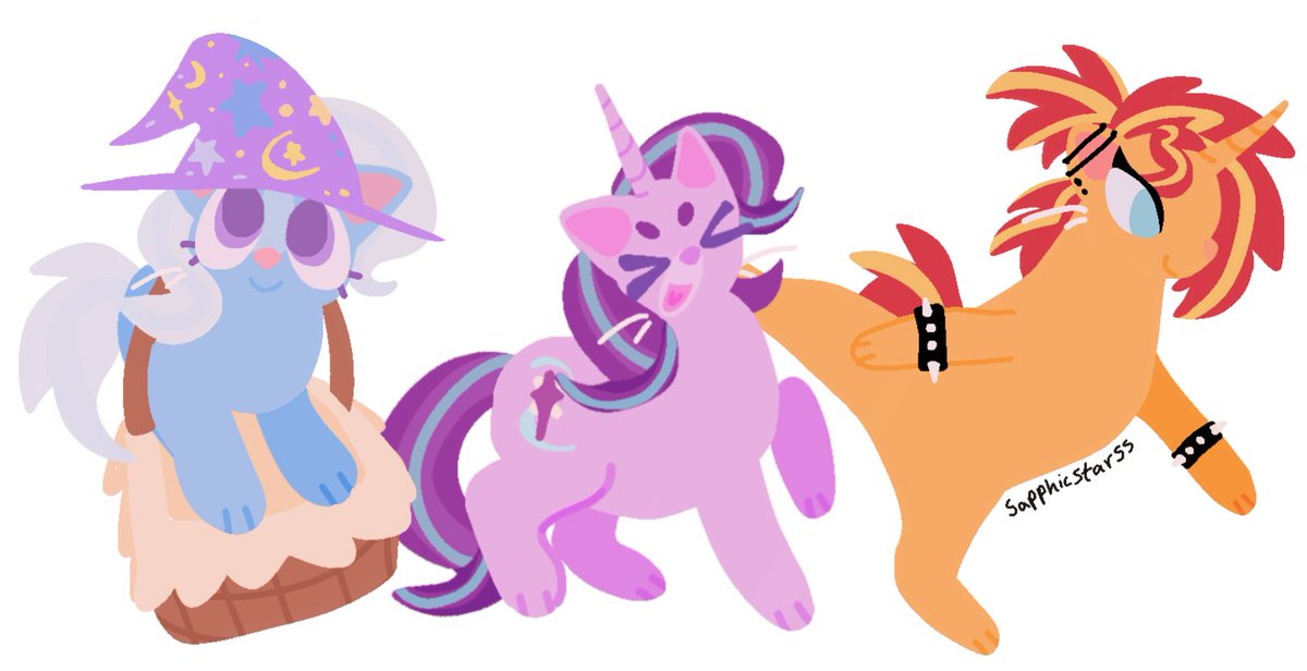 the trio ever 🩵💜❤️