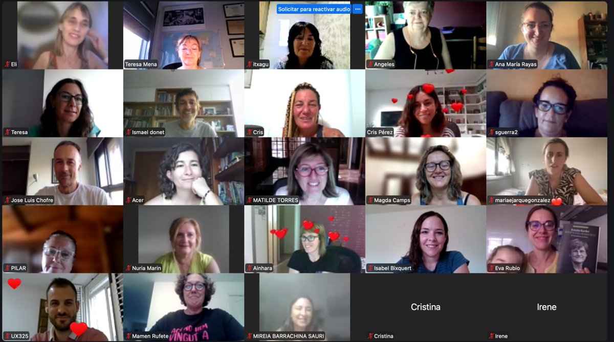 Maravillosa tertulia del libro "Rompiendo barreras" de Katalin Karikó. Ha sido un espacio libre y transformador. Gracias a todas las personas por compartirlo.  <a href="/odisseaeducacio/">odissea.educacio</a> <a href="/Seminario_Valen/">Tertúlia Pedagògica Dialògica de València</a> <a href="/AdarraE/">Adarra Erakundea</a> <a href="/IrisAEBE/">Iris AEBE</a>