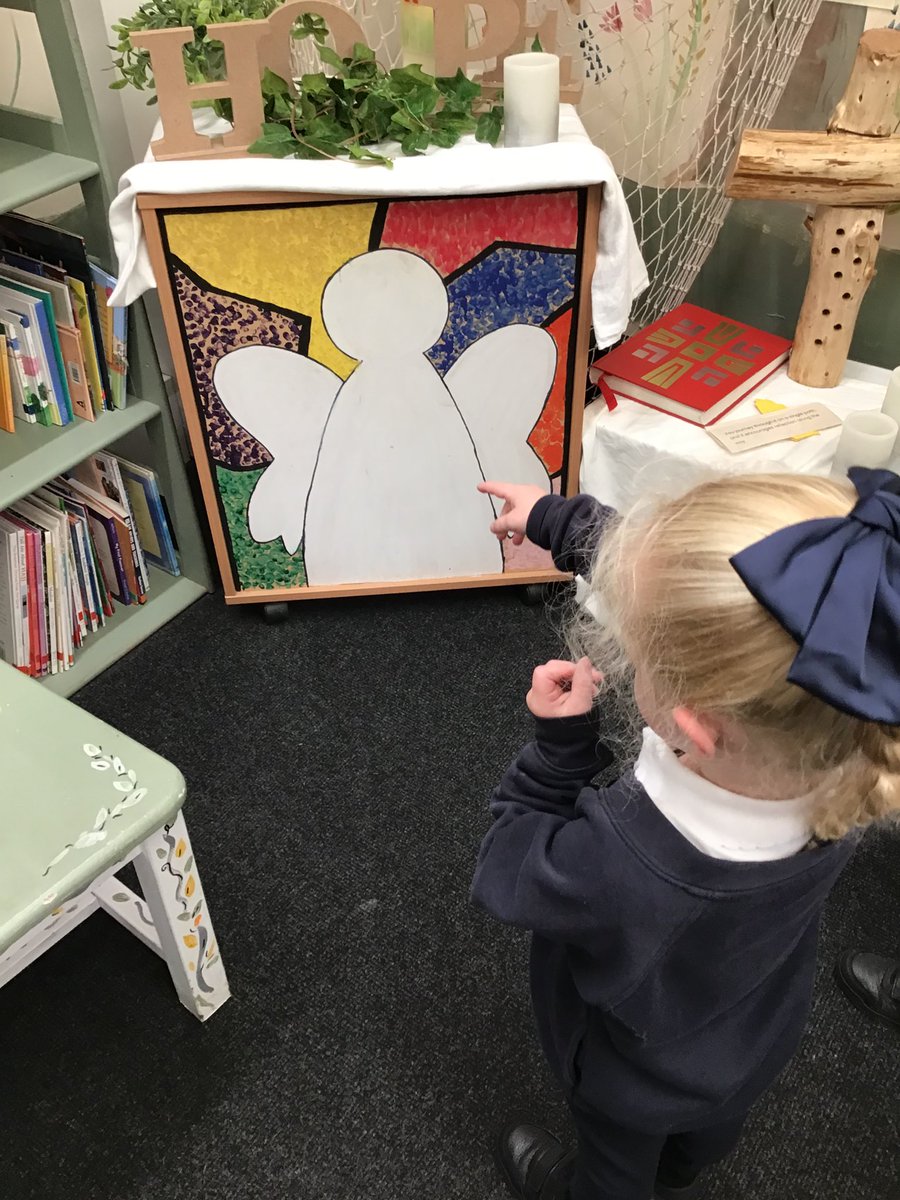 GA_Bury's tweet photo. Nursery know that Guardian Angels’ is in Bury. We went on a search for angels around our school and made our town with a train station and shops in our construction area. #NurseryGA #GeographyEdGA https://t.co/bMGCimv2f2