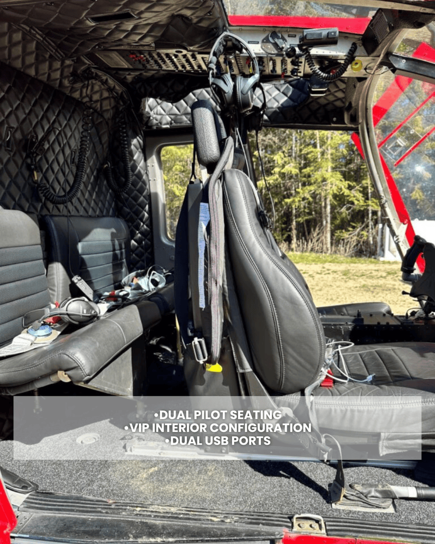 Sellacopter's tweet image. Twin-turbine. VIP interior. Legendary performance.

This 1981 #Messerschmitt BO-105 P1 blends utility and comfort with dual pilot seating, room for three passengers, and a clean VIP cabin setup. 

Find more details here: sellacopter.com/1981-messersch… 

#TwinTurbine #AviationSales