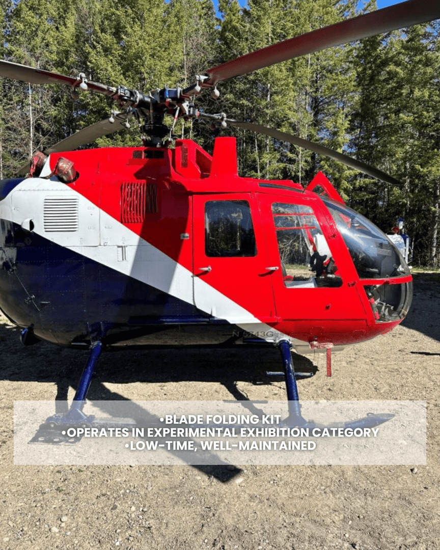 Sellacopter's tweet image. Twin-turbine. VIP interior. Legendary performance.

This 1981 #Messerschmitt BO-105 P1 blends utility and comfort with dual pilot seating, room for three passengers, and a clean VIP cabin setup. 

Find more details here: sellacopter.com/1981-messersch… 

#TwinTurbine #AviationSales