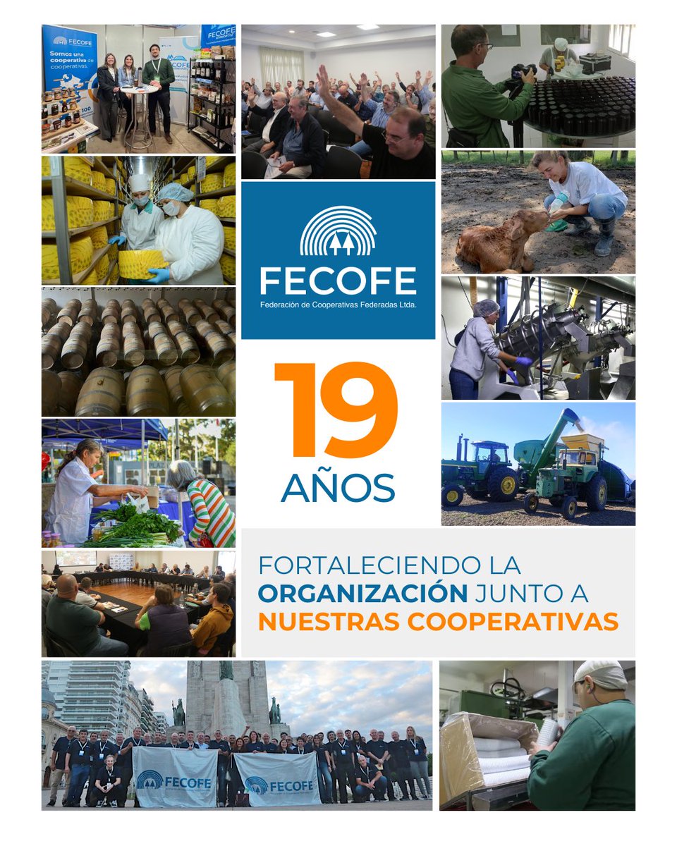 Somos nuestras cooperativas y su gente.
El valor del trabajo y la producción.
Las comunidades, los territorios.
Los sueños colectivos.

Gracias a quienes nos acompañaron en estos 19 años de crecimiento compartido. 🌈🫂