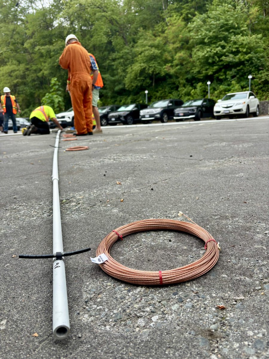 It’s ’Workbench Wednesday’ and last month members took the bench outside to tackle this behemoth antenna repair. A 120 foot lift was required to re/re the reflector. Visit ve7scc.org for more info about CARESS.