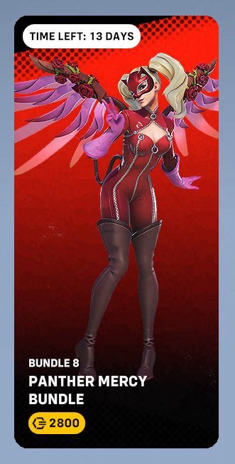 🎁 GIVEAWAY FOR PERSONA 5 COLLAB PANTHER MERCY IN #Overwatch2 🎁

JOIN THE #giveaway HERE:

1️⃣ FOLLOW: <a href="/SeilahAngelFT/">Seilah Angel</a>
2️⃣ LIKE + RETWEET
3️⃣ TAG A FRIEND

WINNER WILL BE DM’ED IN 24 HOURS ON EVENT RELEASE GOOD LUCK