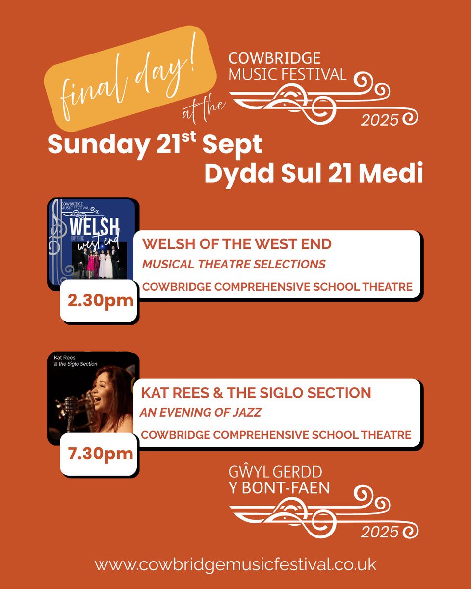 Cowbridge Music Fest | Gŵyl Gerdd y Bont-faen tweet media