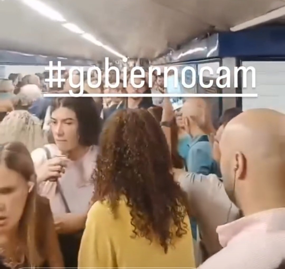 🚇 Desde Ciudadanos CAM mostramos nuestra gran preocupación por el caos vivido hoy en la Línea 6 del Metro 

🧡Nuestros ciudadanos merecen un transporte fiable, seguro y eficiente. Pedimos explicaciones al Gobierno regional y medidas urgentes para evitar que esto se repita.