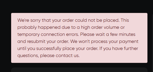WinstonBolen's tweet photo. @HasbroPulse 

Started trying to order the new Soundwave as soon as it popped up on the site.  I saw he was still available for preorder the whole time. Kept getting errors and told to retry. Almost 50 minutes later, I get the quantity error. Why do I pay for membership? https://t.co/hKOZ0lFa00