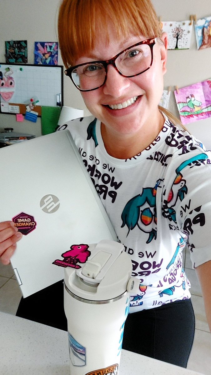 Just got my new <a href="/waygroundai/">Wayground (formerly Quizizz)</a> Game Changer badge + pinata stickers! 🎉 Waterbottle or laptop? One for each? Now to change the rest of my Quizizz stuff. 😜

Wanna join the fun? 
tinyurl.com/QuizizzGameCha…

#WaygroundGameChanger #edtech #teachertwitter <a href="/AlanaColabella/">Alana Colabella</a>