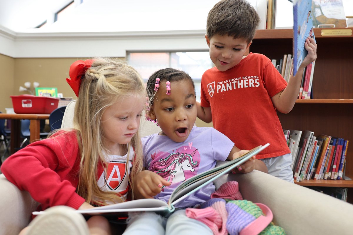 AnthonySchool's tweet photo. Our Kindergarten students love library time! It's their chance to cozy up and explore new stories. 📚 https://t.co/fbPTDGTQAu